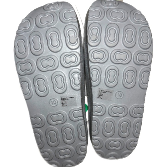 NWT Wild Fable Silver Glitter Platform Slides - Picture 5 of 6